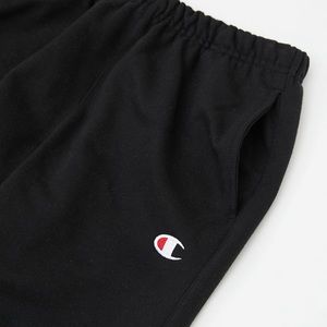 Champion classic reverse weave sweatpants - black